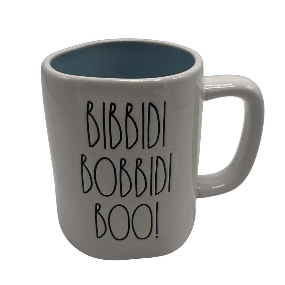 Rae Dunn Bibbidi Bobbidi Boo Mug Princess Collection Ceramic Pottery Cottage